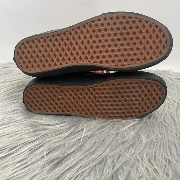 Vans Sk8 Hi Reissue Checkerboard Warp Black Paprika Pink Purple Shoes Women 10.5 - Picture 4 of 10